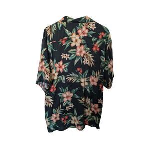 Joe Kealuhas The Original Hawaiian Shirt Size Large